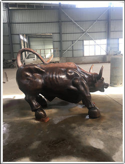 銅雕華爾街牛廠家 銅雕華爾街牛廠家