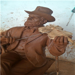 園林拉小提琴雕塑 園林拉小提琴雕塑