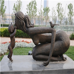 商業(yè)街母愛(ài)雕塑 商業(yè)街母愛(ài)雕塑