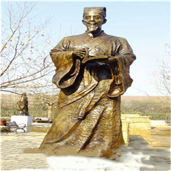 李時(shí)珍銅像圖片 李時(shí)珍銅像圖片