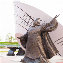 廣場(chǎng)劉備銅像 廣場(chǎng)劉備銅像