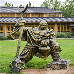 魯智深銅雕塑 魯智深銅雕塑