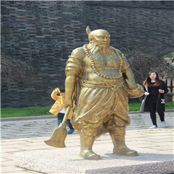 魯智深銅像 魯智深銅像