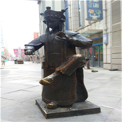 步行街戲曲雕塑 步行街戲曲雕塑