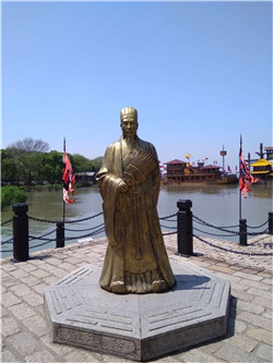 諸葛亮雕塑圖片 諸葛亮雕塑圖片